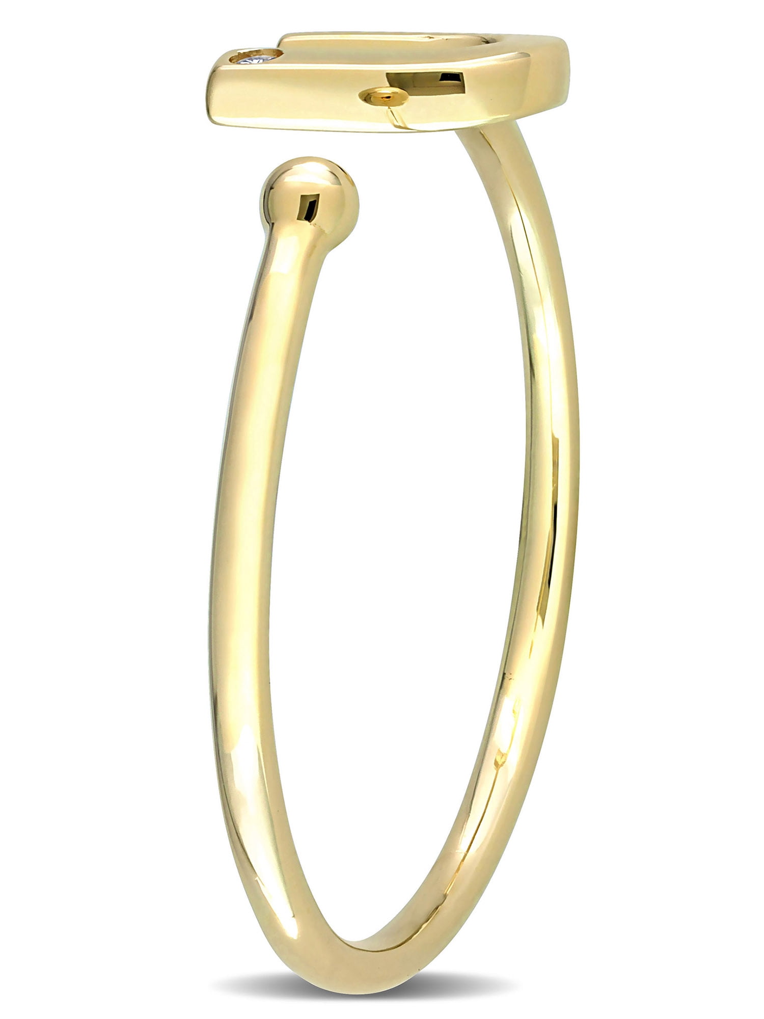 Everly Women's Diamond 10k Yellow Gold Ring