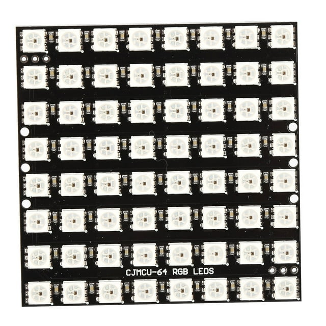 LED,64Digit LED Development Board W RGBLED Rugged and Tough