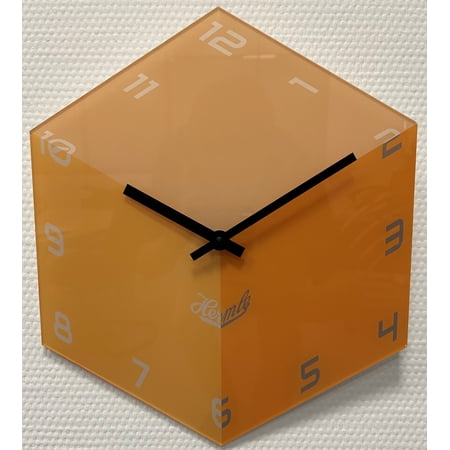 Modern Acrylic Wall Clock with Quartz Movement by Hermle