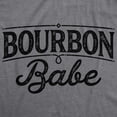 thumbnail image 2 of Womens Bourbon Babe T Shirt Funny Whiskey Drinking Party Novelty Graphic Tee Womens Graphic Tees, 2 of 9
