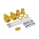 thumbnail image 4 of Kit de fijación para tapas de inodoro suspendidas, tornillos para tapa de inodoro, accesorios para inodoro, reparación de las bisagras de fijación, 4 of 9