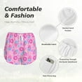 thumbnail image 6 of Picia Donuts Pattern Women's 2 in 1 Athletic Running Shorts High Waisted Workout Casual Gym Sweat Shorts with Comfy Liner Zipper Pockets-XX-Large, 6 of 9