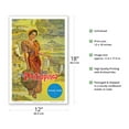 thumbnail image 2 of See the Philippines - Pan American World Airways - Vintage Airline Travel Poster c.1961 - Master Art Print (Unframed) 12in x 18in, 2 of 4