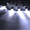 thumbnail image 2 of 4 Piezas Delanteros Luces de Sistema Lámparas de Coche telemando Accesorios perfke RC Led Faros 5mm, 2 of 7
