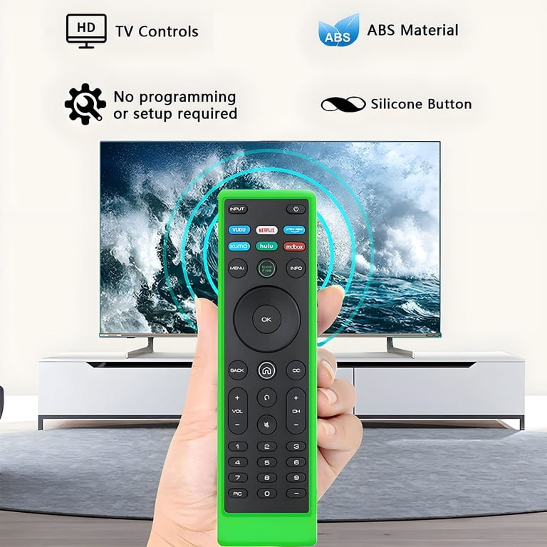 XRT140 V4 Smart TV Remote Replacement For Vizio TVs - IR With Pointer Function, Black 6 thumbnail image