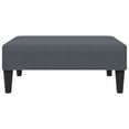thumbnail image 6 of vidaXL 2 Piece Sofa Set Dark Gray Velvet, 6 of 9