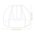 thumbnail image 2 of BESTYASH 1Set Sturdy Wire Lamp Shade Frame Cage for Diy Projects with Square Shape in 25x30cm Size, 2 of 8