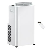 12000 BTU Portable Air Conditioner, Cooling, Dehumidifier, Ventilating AC Unit w/ Remote, Timer, White - for Rooms up to 550 sq ft
