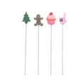 thumbnail image 4 of Jiyike 8 pcs Stainless Steel Cake Test Pin Bread Tester Probe Baking Tool for Biscuit Cupcake Muffin (Strawberry Cake+Hand+Xmas Tree+Snowman), 4 of 10