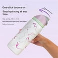 thumbnail image 4 of Botella de agua de acero inoxidable aislada Owala FreeSip con pajita para deportes, viajes y la escuela Botella de agua deportiva sin BPA, 32 oz, lazos azules auténticos, 4 of 7