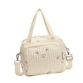 thumbnail image 1 of Bolso de mano para mujer, tipo cartera, con compartimentos y correa ajustable bordada. tulipán, 1 of 9