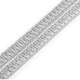 thumbnail image 3 of HH Bling Empire Iced Out Chains for Men,Gold or Silver Diamond Tennis Necklaces,Mens Hip Hop Baguette Tennis Chains 16-30 Inches (Baguette-Silver-20"), 3 of 14