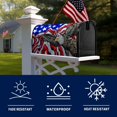 thumbnail image 5 of Eagles Mailbox Cover Standard Size 18x21 Inch Labor Day Magnetic Mailbox Covers Waterproof Mail Box Covers Post Wraps Letter Box Cover for Home Garden Yard Decor, 5 of 6