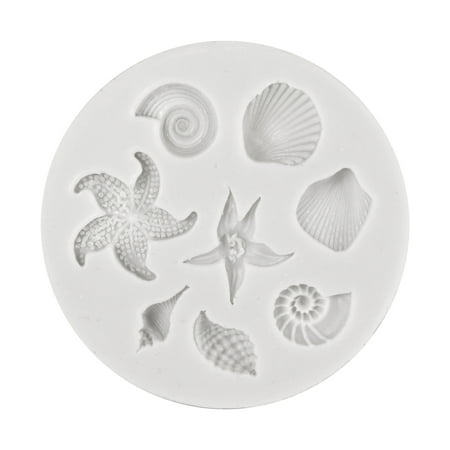 

Shuzyun Clearance Sale Durable Silicone Kitchen Tools Shell DIY Chocolate Cake Fondant Liquid