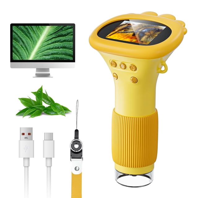 Microscopio digital portátil SKYBASIC 1000X para niños