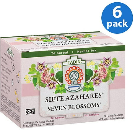 Tadin Seven Blossoms Herbal Tea Bags, 24 count, 1.01 oz ...