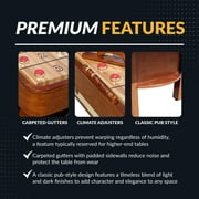 Hathaway Merlot 9-ft Shuffleboard Table