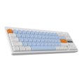 thumbnail image 2 of AKL680 Teclado inalámbrico Bluetooth de doble modo Mechanical Luxu Blanco Windows 10 M, 2 of 4