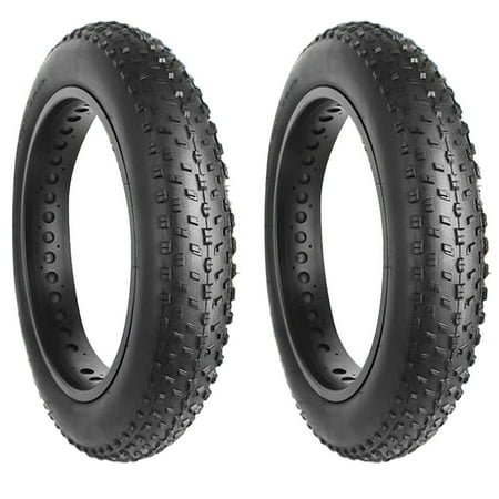 Paire de roues de vélo de neige 20/24/26 x 4,0, pneus larges, jantes