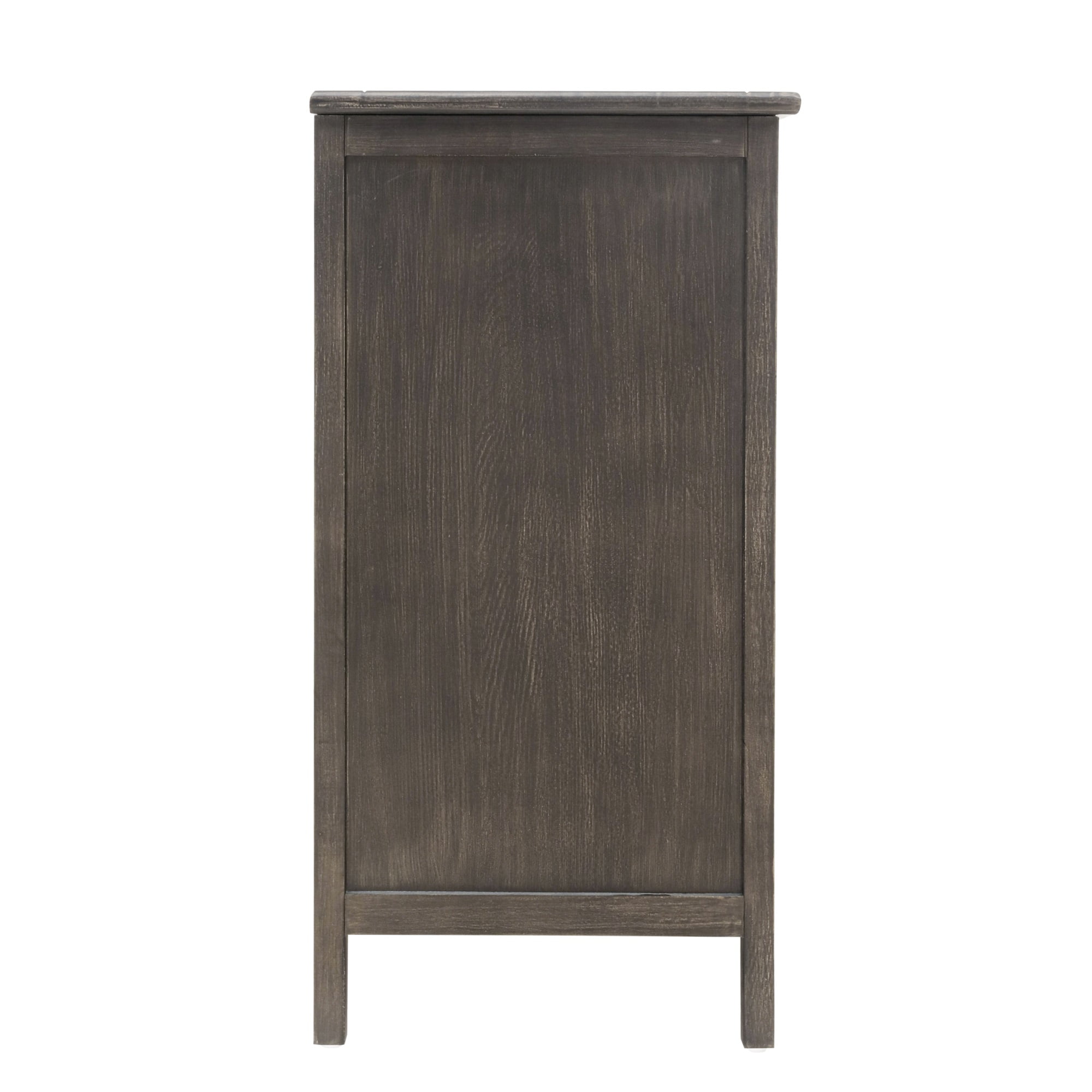 Resenkos Rustic Wood Dresser for Bedroom with 3 Drawers, Metal Handle Storage Nightstand, Olive Green Finish Resenkos Rustic Wood Dresser for Bedroom with 3 Drawers, Metal Handle Storage Nightstand, Olive Green Finish