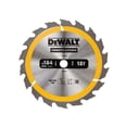 thumbnail image 1 of DEWALT - Portable Construction Circular Saw Blade 184 x 16mm x 18T, 1 of 2