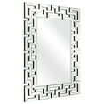 thumbnail image 3 of Empire Art Direct Elegant Beveled Geometry Decorative Wall Mirror, 31" x 40", Ready to Hang, 3 of 13
