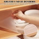 thumbnail image 4 of Forro para Estantes y Cajones 30x600cm, Revestimientos de Gabinetes de Cocina Impermeables y Antideslizantes, Forro para Cajón No Adhesivo, Tapetes para Refrigerador, Fácil de Cortar, Colocar, 4 of 6