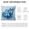 thumbnail image 5 of Leisuo Flower Throw Pillow Cushion Cover, Orchids Reflections for Spring Calming Art, Decorative Square Accent Pillow Case, 5 of 5