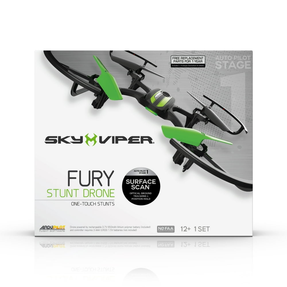 Sky Viper Fury Stunt Drone With Surface Scan - Walmart.com - Walmart.com