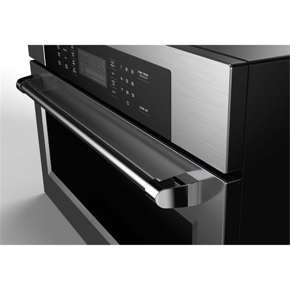 Pemberly Row Stainless Steel Air Fryer & Convection Built In Microwave