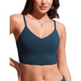 thumbnail image 1 of Top de Bikini CRZ YOGA con Escote en V, Acolchado y Tirantes Ajustables XL, 1 of 5