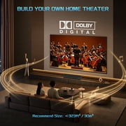 GCZ Sound Bar for TV, 100W Soundbar with Dolby Digital, HDMI, Bluetooth 5.3