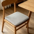 thumbnail image 4 of PBAZIH Corduroy Chair Cushions Thick Seat Pads with High Resilience Padding and Non-Slip Base for Dining Chairs, Soft Polyester Fabric, Easy to Clean for Indoor Use, 4 of 6