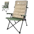 thumbnail image 1 of Ozark Trail Chaise de Camping Quad - Résistance Jusqu'à 300Livres - Vert - 100% Polyester RPET., 1 of 7