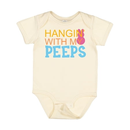 

Inktastic Hanging with My Peeps Gift Baby Boy or Baby Girl Bodysuit