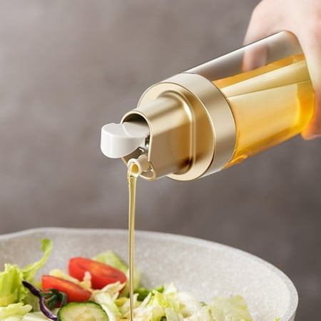

WLAGOOD Home on Clearance!Glass Oil Bottle Automatic Opening And Closing Kitchen Household Not Hanging Oil Can Gravity Sensor Oil Bottle For Kitchen Restaurant