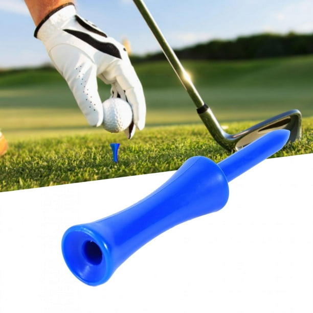 TOPINCN 100pcs tees de golf en plastique bleu 68MM abaissent outil