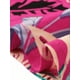 thumbnail image 5 of Faldas hawaianas para mujeres INSPIRE CHIC 2024, falda tropical con fruncido frontal y abertura, XL, color rosa intenso, 5 of 6
