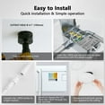 thumbnail image 4 of LVWIT 12 Pack LED Recessed Lighting 4 Inch with Junction Box, 5CCT Dimmable LED Downlight, 9W Ultra-Thin Modern Led Ceiling Light, 2700/3000/3500/4000/5000K Selectable Can Light, 4 of 9