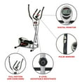 thumbnail image 3 of Sunny Health & Fitness SF-E905 Magnetic Elliptical Trainer, 3 of 6