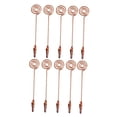 thumbnail image 4 of Raindrops 10Pcs Rose Gold Metal Photo Holder with Clip for Display Photo Wedding Birthday Party, 4 of 8