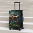 thumbnail image 5 of Green Forest Dinosaur Luggage Cover Anti Scratch, Elastic Suitcase Protector Suitcase Covers for Luggage Fits 18-32 Inch Luggage, 5 of 5