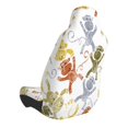 thumbnail image 2 of Lsque Cartoon Monkey Pattern Car Seat Covers for Front Seats , Waterproof Seat Covers for Cars, Sporty Front Seat Covers,Car Seat Cover Protector Front Seats, 2 of 5