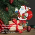 thumbnail image 1 of Adorno Navideño de Resina onlyliua 3 Piezas con Diseño de Papá Noel Personalizado, 1 of 2