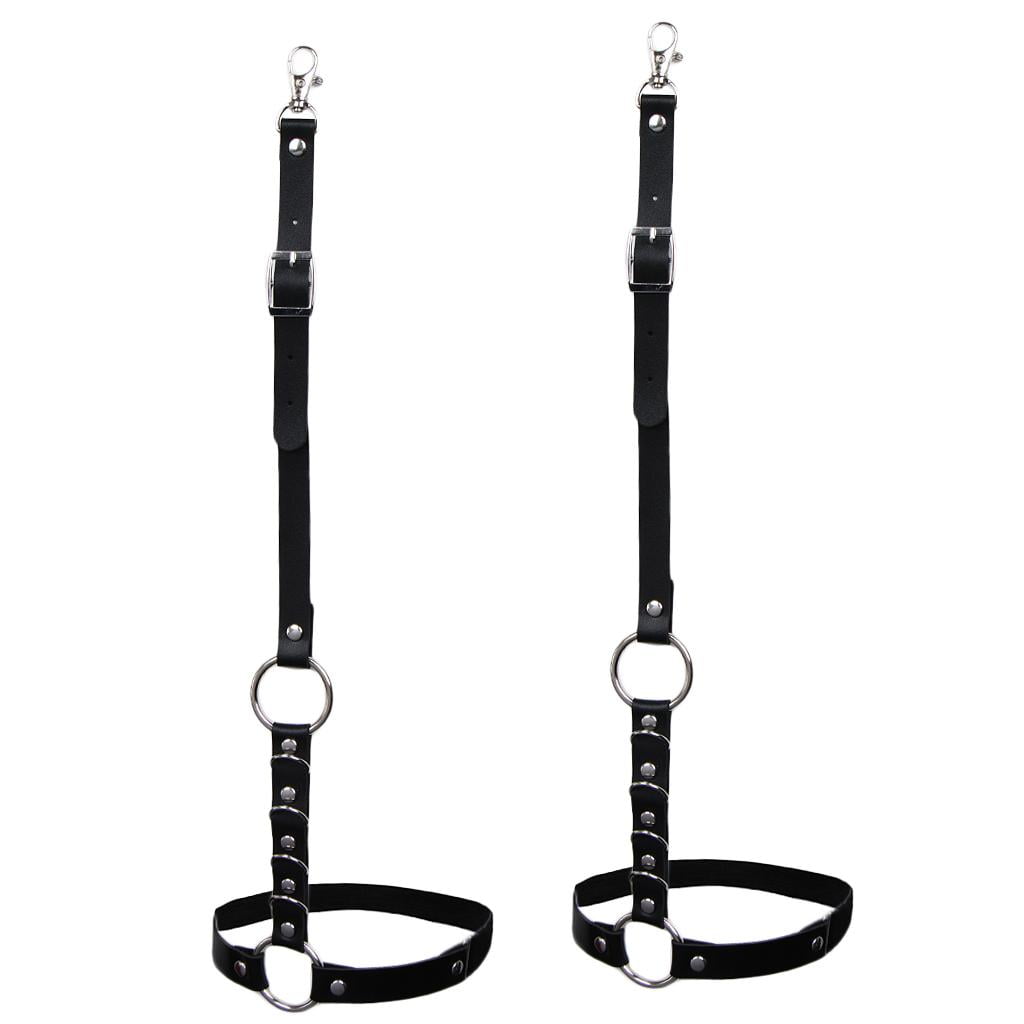 Borsgye 2 Ligueros De Cuero Para Piernas, Ligueros