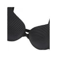 thumbnail image 3 of Women Front Close Wireless Bra Striped Adjusted Push Up Bra Tshirt Bra Wire Free Bra, 3 of 5