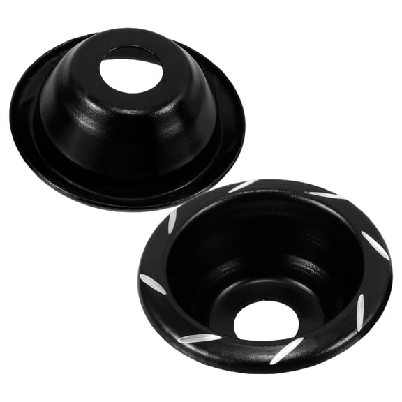 KONTONTY Universal Motorcycle Front Fork Wheel Frame Sliders Crash Protector for Scooters Electric Bikes Adults Black Aluminum alloy