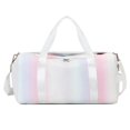 thumbnail image 1 of Sports Gym Bag For Women, Travel Duffle Bag, Weekender/overnight Tote Bag With Shoe Wet Pocket For Carry On/trip/fitness, 1 of 5