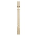 thumbnail image 2 of Ekena Millwork 3 3/4"W x 3 3/4"D x 35 1/2"H Richmond Fluted Cabinet Column (Top Block: 6 1/8", Bottom Block: 7 1/8"), Alder, 2 of 14