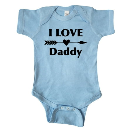 

Inktastic I Love Daddy Gift Baby Boy or Baby Girl Bodysuit
